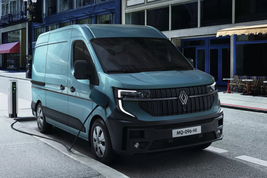 An image of the new Renault EV Van 2024